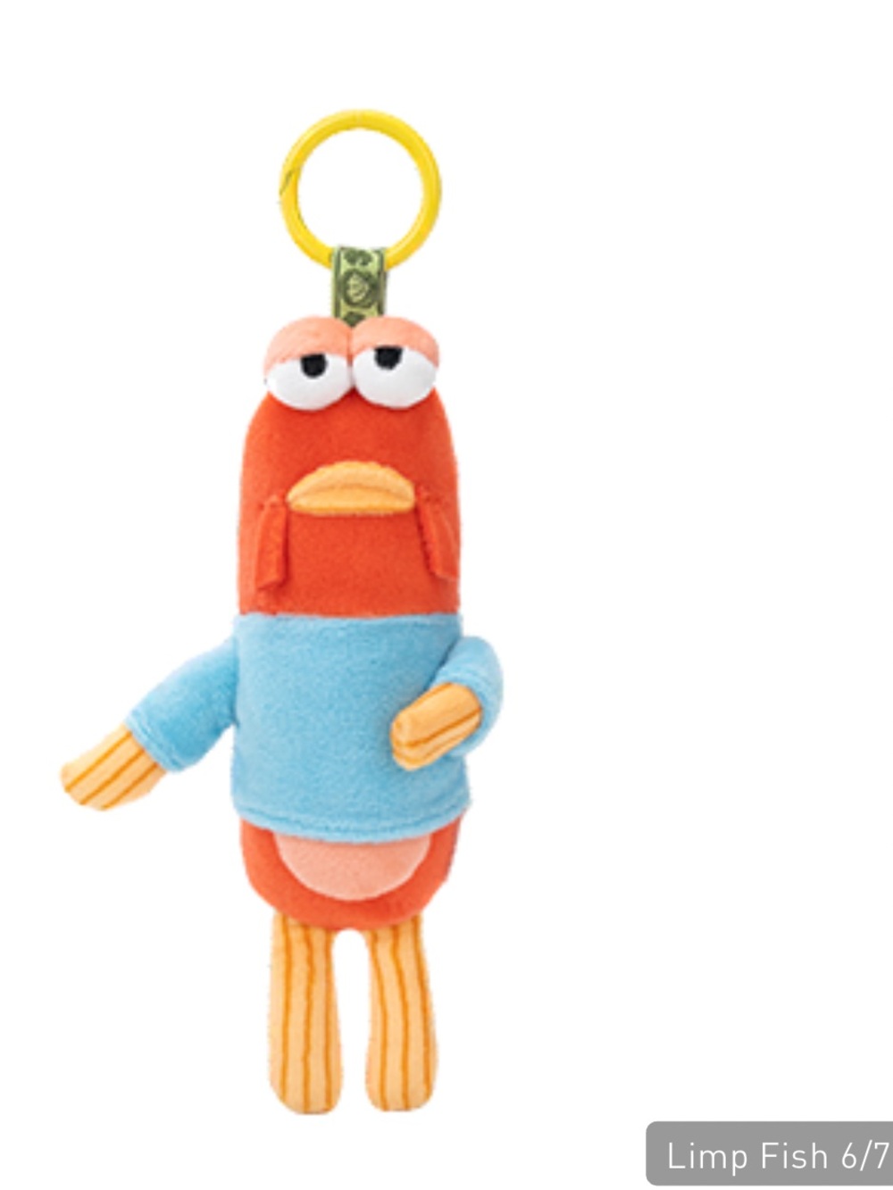 POP MART Bikini Bottom Buddies- Limp Fish – seal in bag